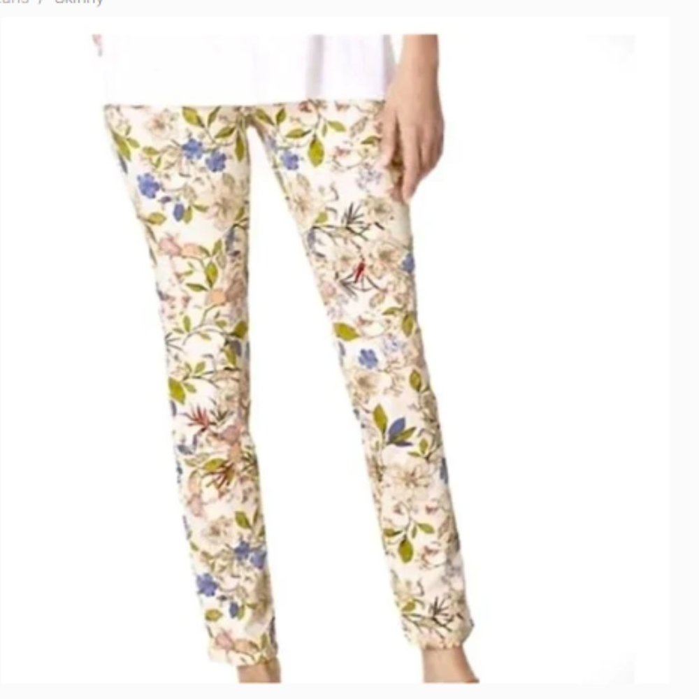 J. Jill Denim Floral Jeans (1087)